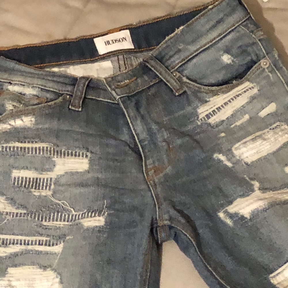 BRAND NWT Hudson Jeans 24 nico mid rise super skin